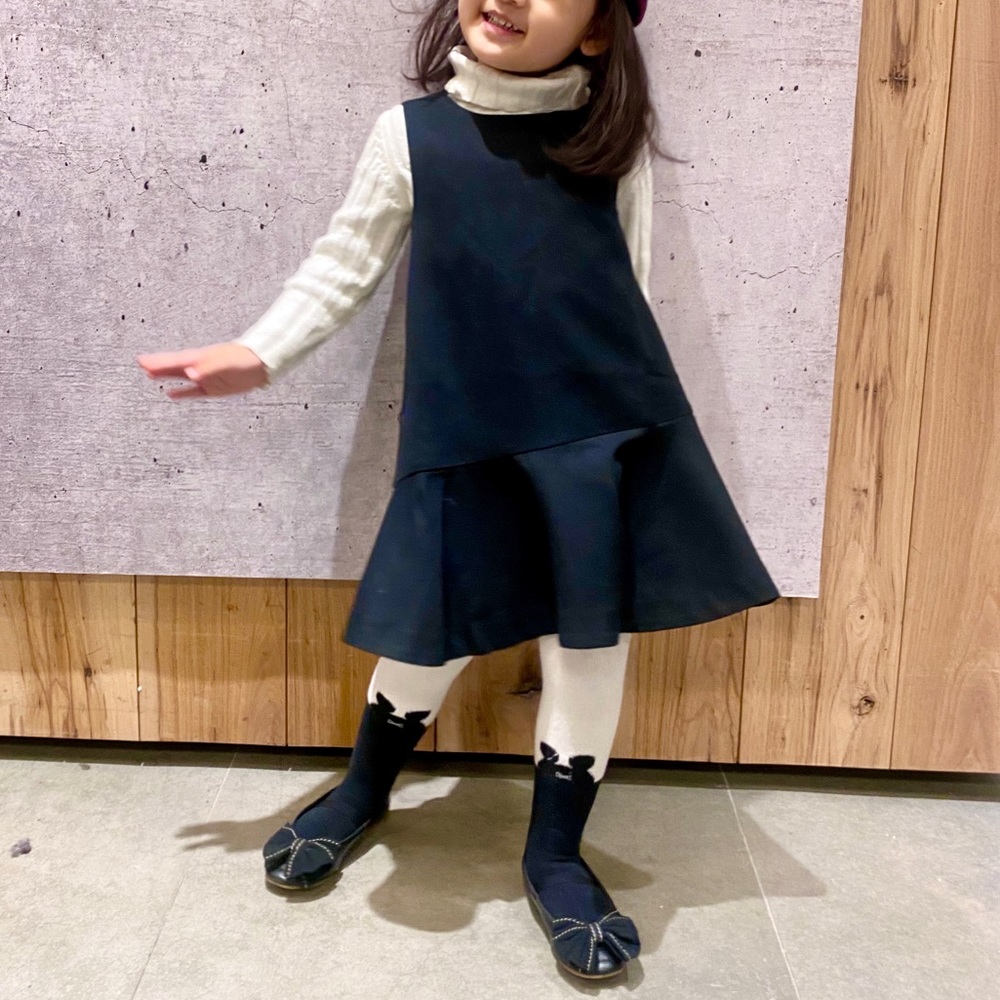 J.Crew Girl’s Black Uniform Dress